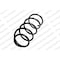Lesjofors Coil Spring, 4008466 4008466 - alternate 1